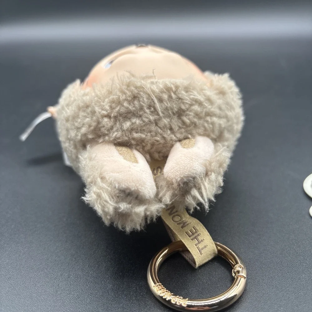 POP MART Labubu The Monsters Exciting Macaron Plush Pendant Toffee with Card